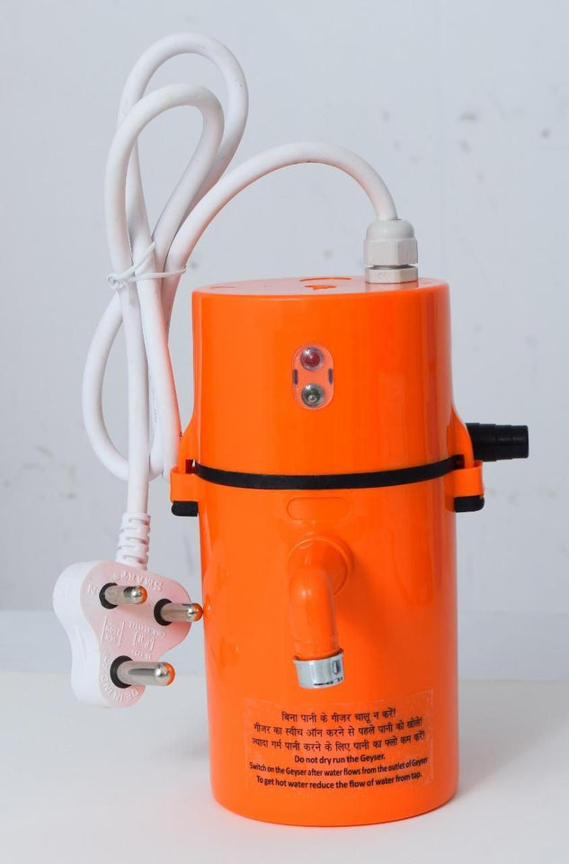 Portable Instant Electric Water Geyser(Random Colours Available)
